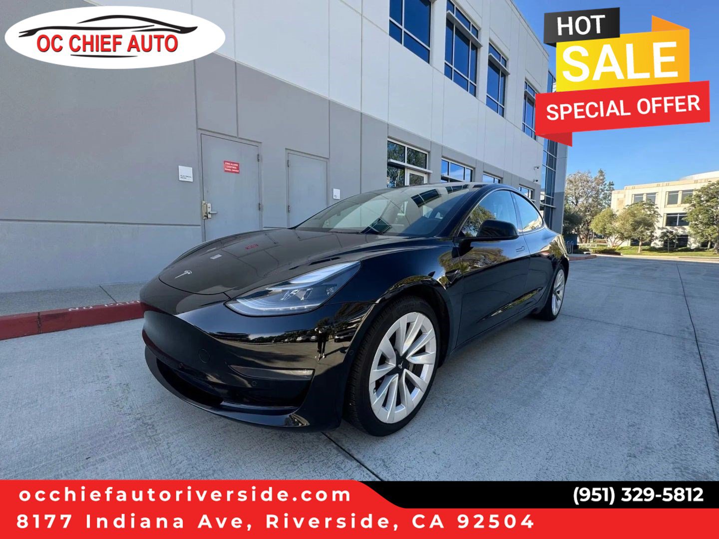Used 2021 Tesla Model 3 Standard Range Plus RWD image 1