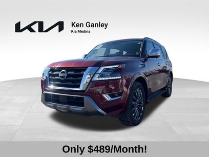 Used 2022 Nissan Armada Platinum w/ Captain's Chairs Package