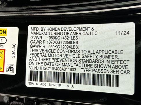 Used 2025 Honda Accord SE image 23