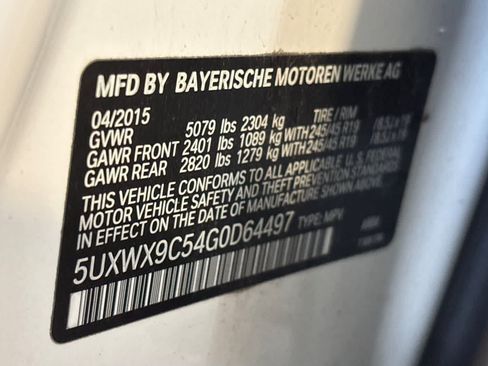 Used 2016 BMW X3 xDrive28i AWD/4WD image 26
