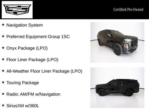 Used 2023 Cadillac Escalade Sport w/ LPO, ONYX Package AWD/4WD image 4