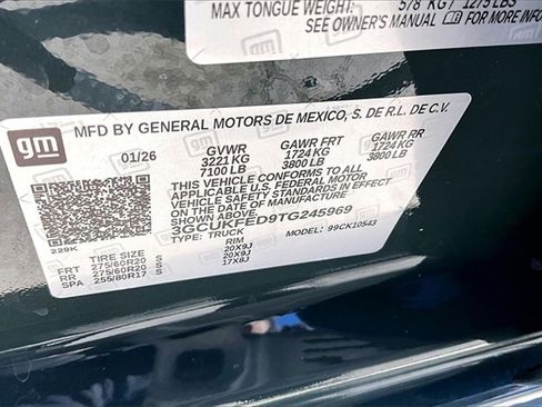 New 2026 Chevrolet Silverado 1500 LT Trail Boss w/ Safety Package image 13