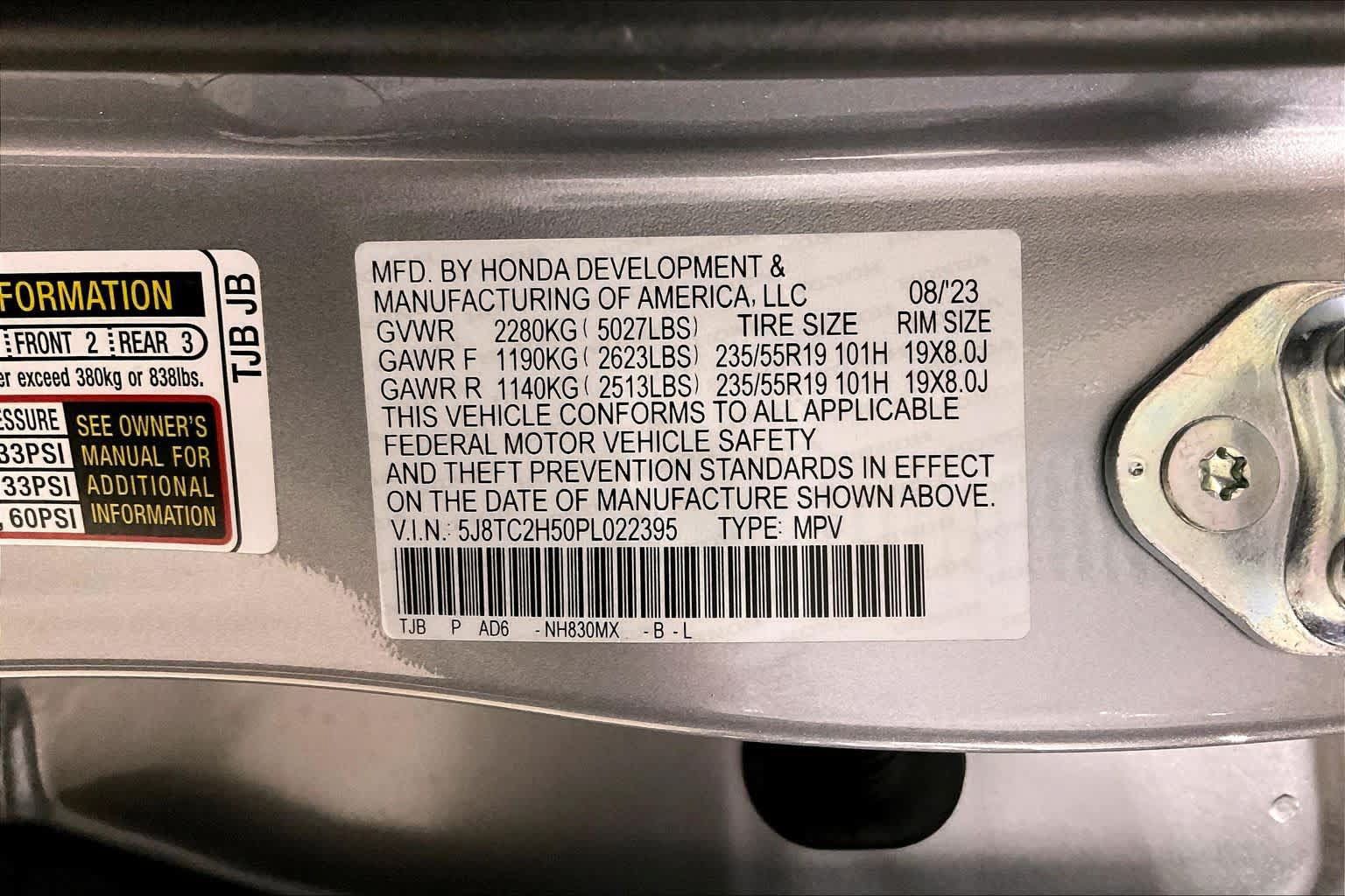 Certified 2023 Acura RDX w/ Technology Package AWD/4WD image 33