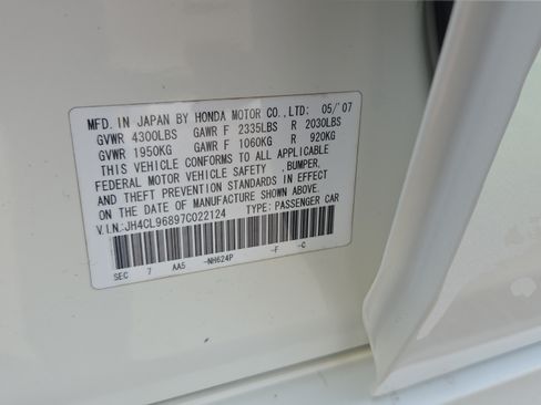 Used 2007 Acura TSX FWD image 21