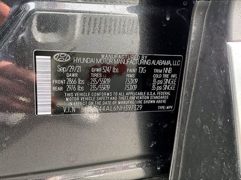Used 2022 Hyundai Santa Fe Limited FWD image 35