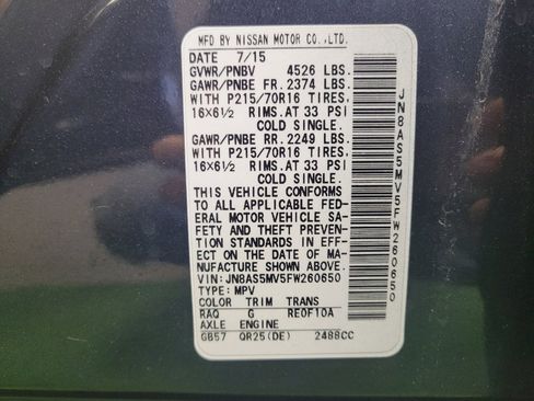 Used 2015 Nissan Rogue S AWD/4WD image 33
