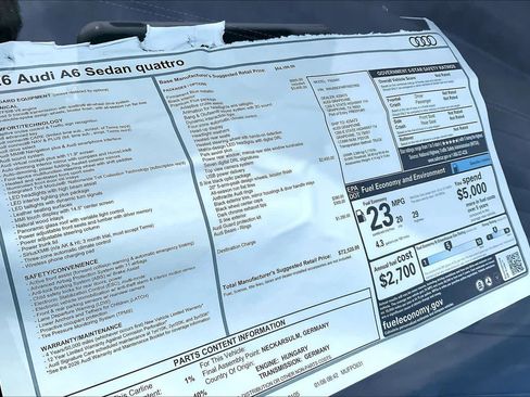 New 2026 Audi A6 Premium Plus image 19