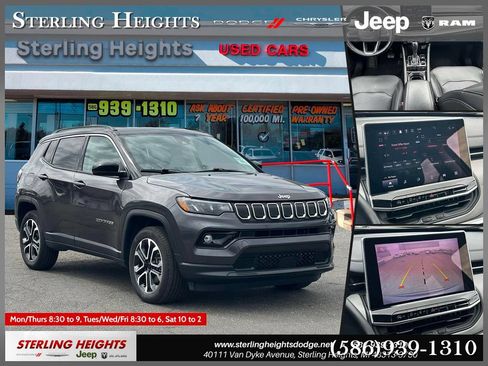 Used 2022 Jeep Compass Limited AWD/4WD image 1