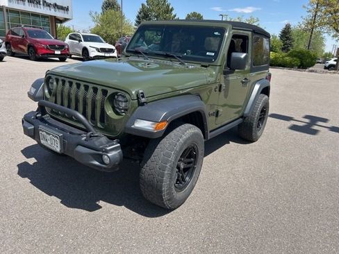 Used 2021 Jeep Wrangler Sport AWD/4WD image 1
