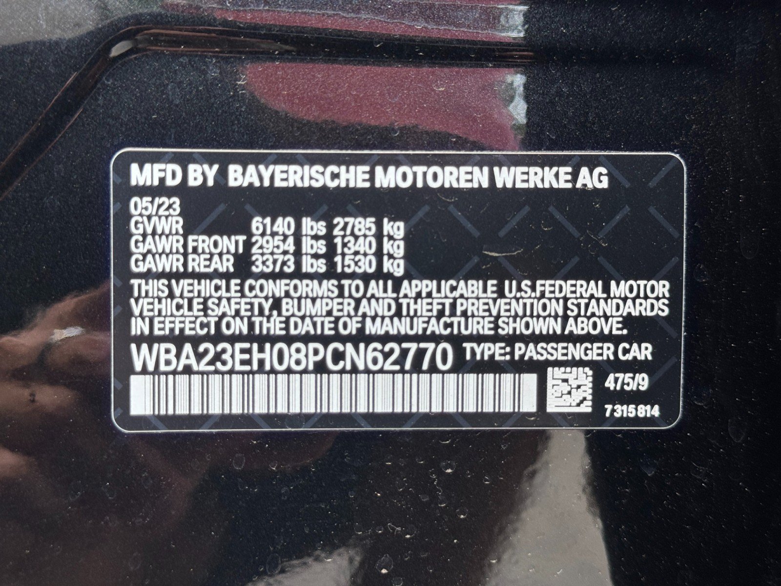 Used 2023 BMW 740i w/ Parking Assistance Package RWD image 50