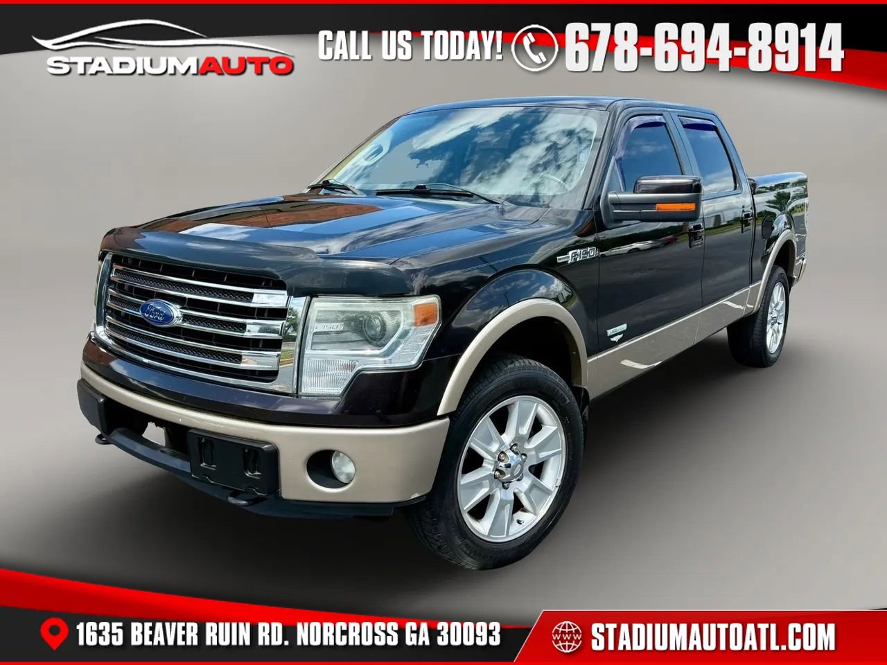 Used 2013 Ford F150 Lariat w/ Luxury Equipment Group AWD/4WD image 1