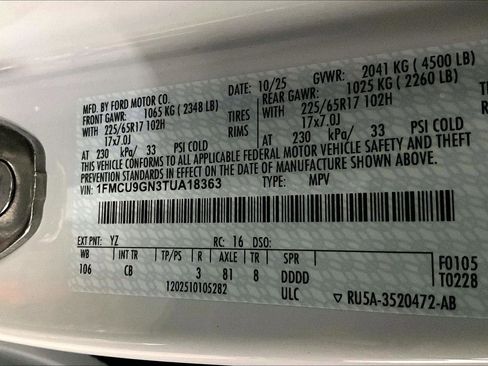 New 2026 Ford Escape Active w/ Cold Weather Package image 32