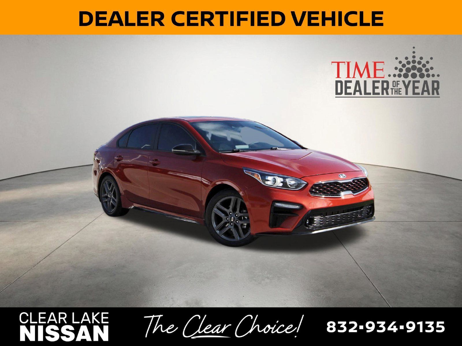 Used 2021 Kia Forte GT-Line w/ GT-Line Premium Package FWD image 1