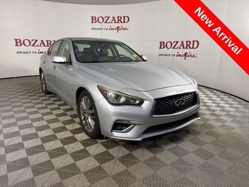 Used 2019 INFINITI Q50 Luxe w/ Essential Package (3.0T Luxe) image 1