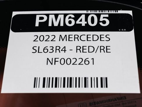 Used 2022 Mercedes-Benz SL 63 AMG 4MATIC w/ AMG Aerodynamic Package image 43