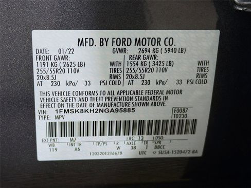 Used 2022 Ford Explorer ST-Line image 33