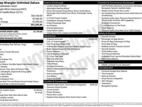 Used 2022 Jeep Wrangler Unlimited Sahara w/ Cold Weather Group image 10