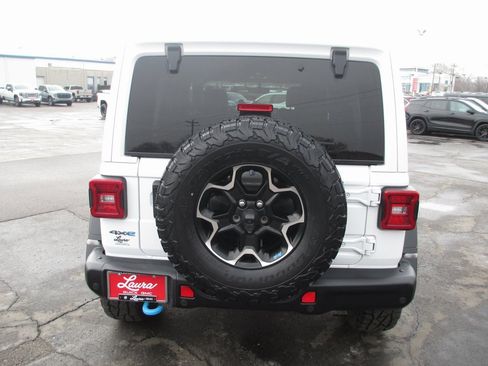 Used 2021 Jeep Wrangler Unlimited Rubicon 4xe w/ Steel Bumper Group image 7