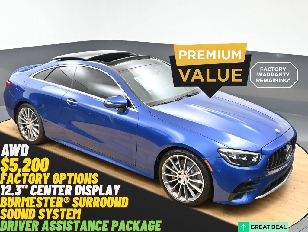 Used 2023 Mercedes-Benz E 53 AMG 4MATIC Coupe image 1