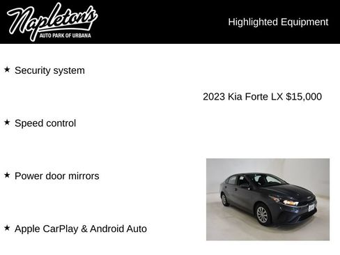 Used 2023 Kia Forte LX FWD image 16