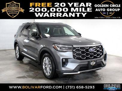 New 2025 Ford Explorer Platinum