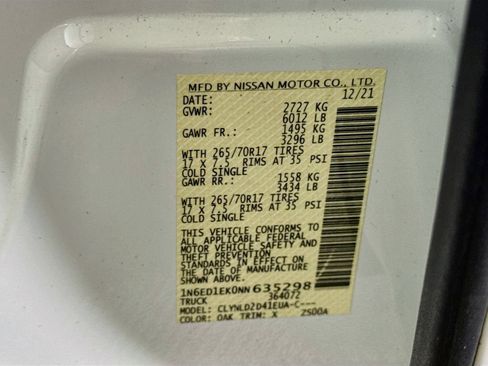 Used 2022 Nissan Frontier PRO-4X AWD/4WD image 37