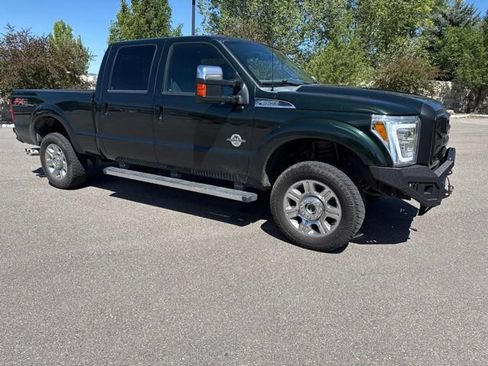 Used 2014 Ford F350 Lariat w/ Lariat Ultimate Package AWD/4WD image 13