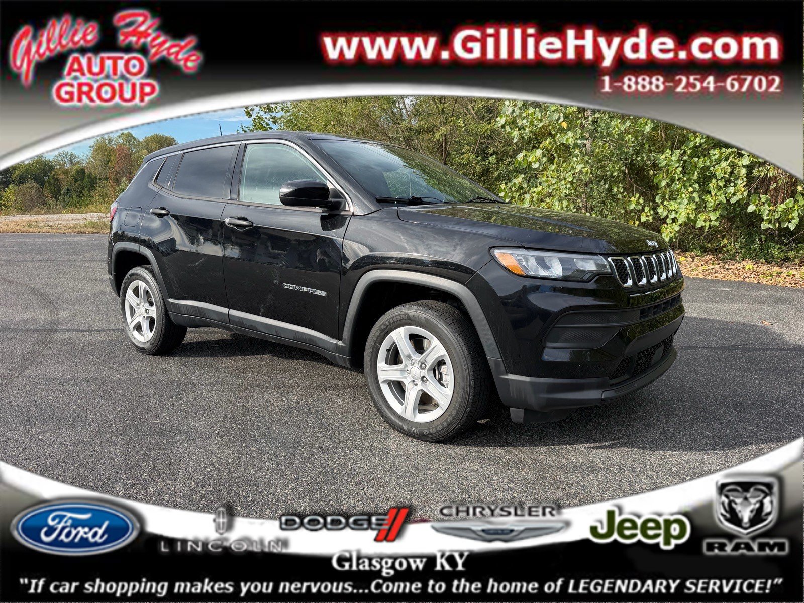 Used 2023 Jeep Compass Sport AWD/4WD image 1
