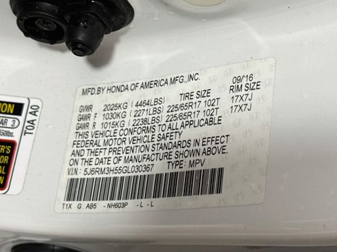 Used 2016 Honda CR-V EX image 40