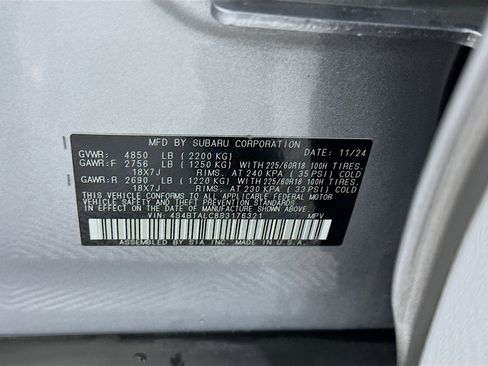 Used 2025 Subaru Outback Onyx Edition AWD/4WD image 12