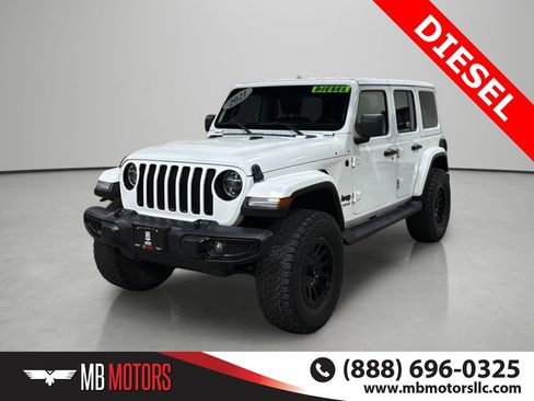 Used 2021 Jeep Wrangler Unlimited Sahara AWD/4WD image 1