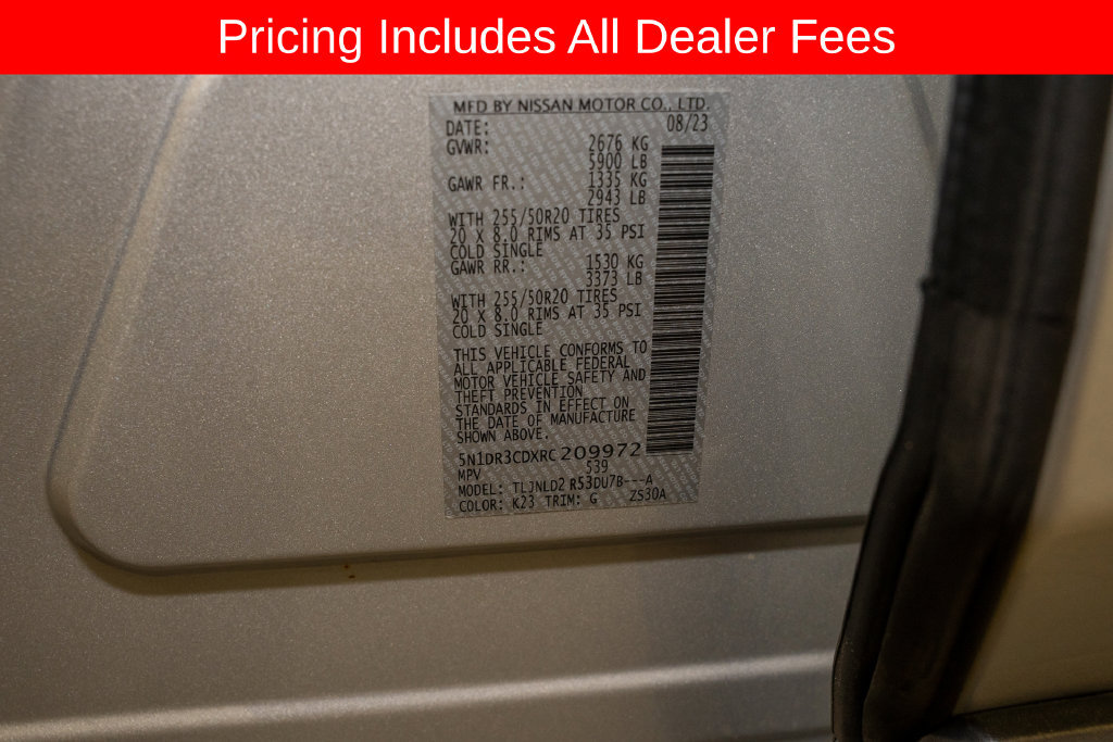 Used 2024 Nissan Pathfinder SL w/ SL Premium Package AWD/4WD image 23