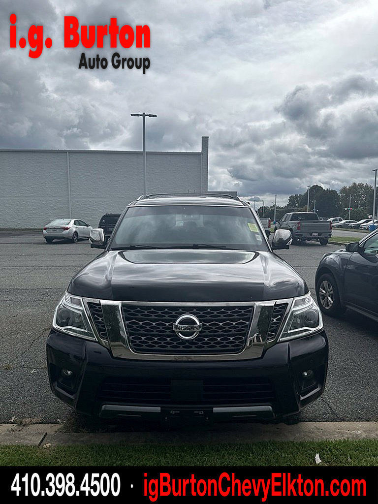 Used 2018 Nissan Armada Platinum w/ Cargo Package AWD/4WD image 2