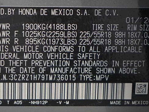 New 2026 Honda HR-V EX-L image 21