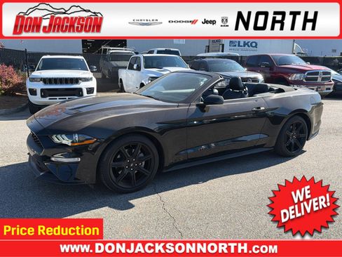 Used 2020 Ford Mustang Convertible RWD image 1