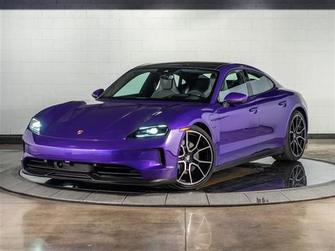 Used 2025 Porsche Taycan AWD/4WD image 1