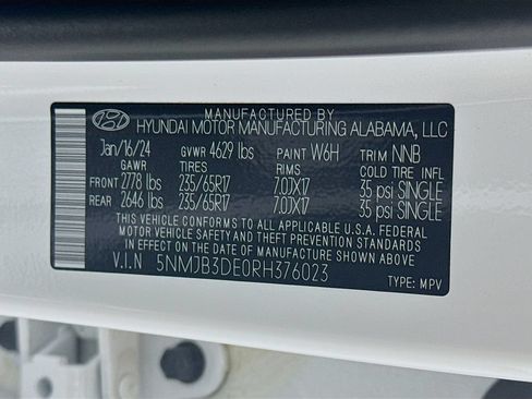 Used 2024 Hyundai Tucson SEL FWD image 33