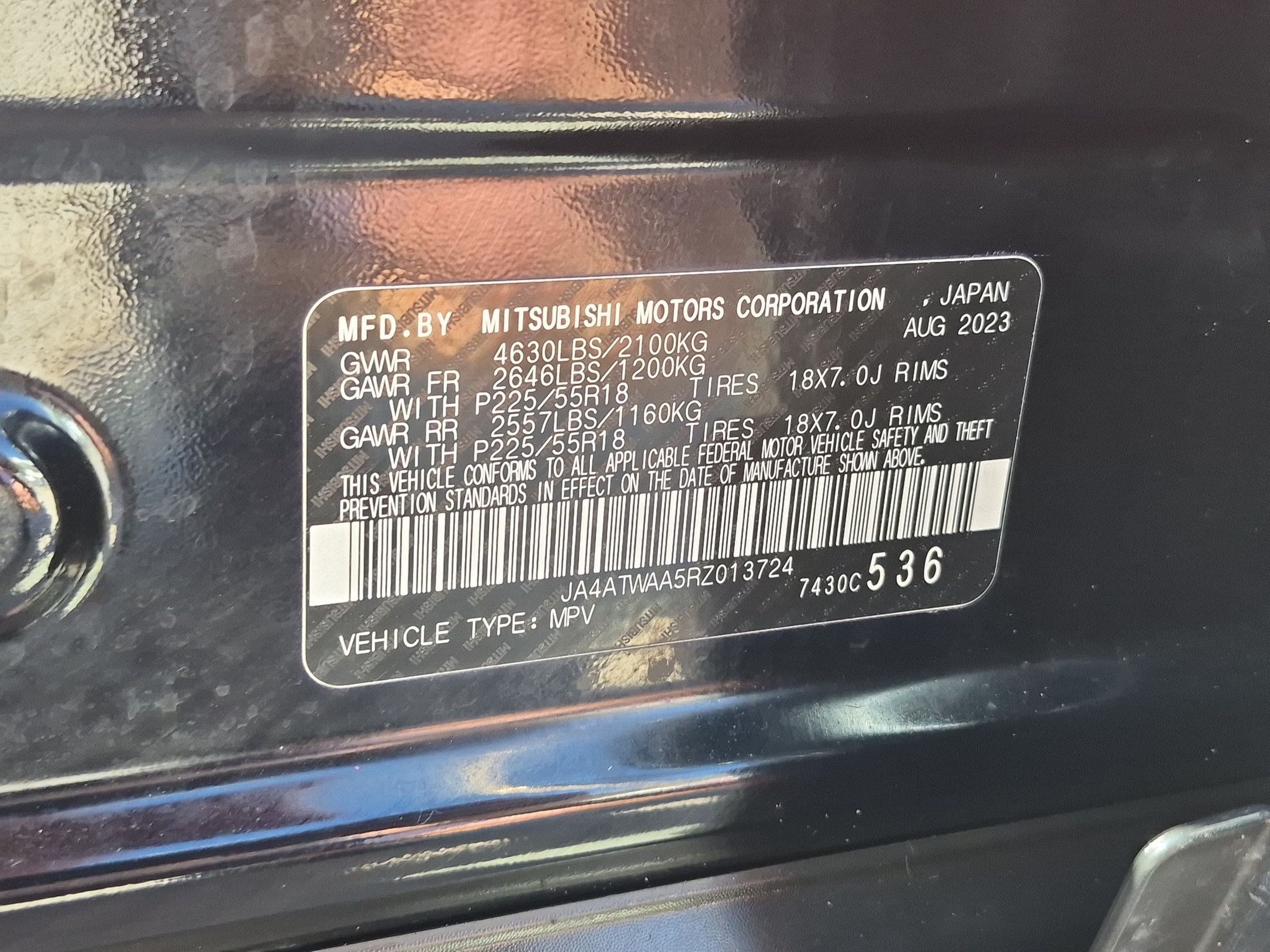 Used 2024 Mitsubishi Eclipse Cross SE AWD/4WD image 34