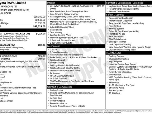 Certified 2024 Toyota RAV4 Limited w/ Advanced Technology Package AWD/4WD image 28