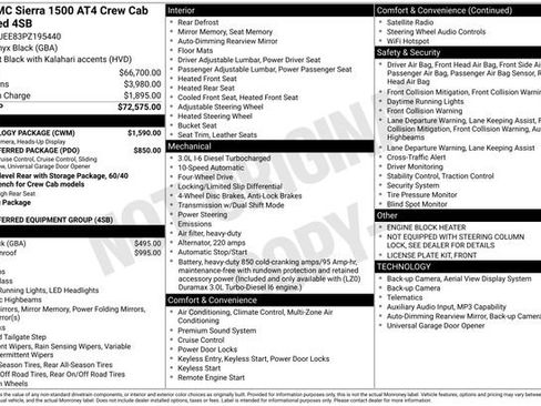 Used 2023 GMC Sierra 1500 AT4 w/ Technology Package AWD/4WD image 17