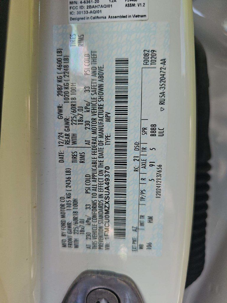 Used 2025 Ford Escape Active FWD image 10
