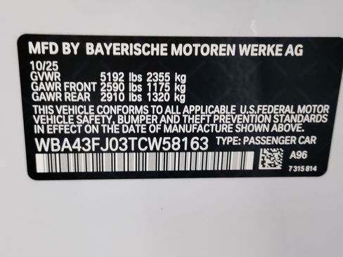 Used 2026 BMW 530i w/ Convenience Package RWD image 30