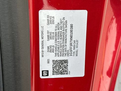 Used 2022 Chevrolet Camaro SS w/ Design Package 3 image 29