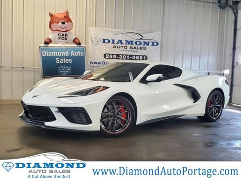Used 2024 Chevrolet Corvette Stingray Coupe w/ Z51 Performance Package RWD image 1