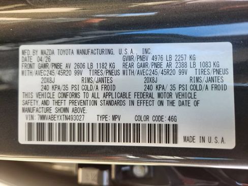New 2026 MAZDA CX-50 2.5 Turbo w/ Accent Package AWD/4WD image 25