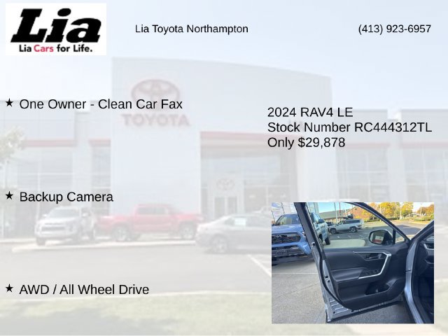 Used 2024 Toyota RAV4 LE AWD/4WD image 7