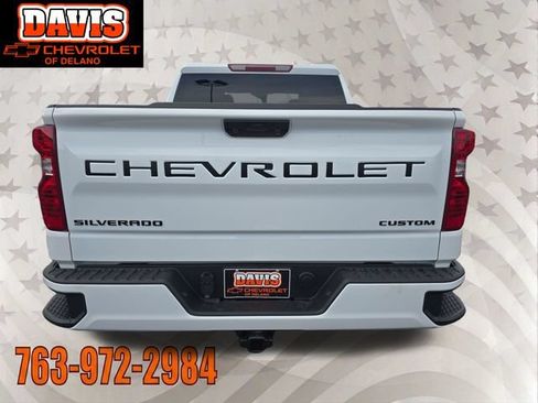 New 2026 Chevrolet Silverado 1500 Custom w/ Turbomax Blackout Package AWD/4WD image 6