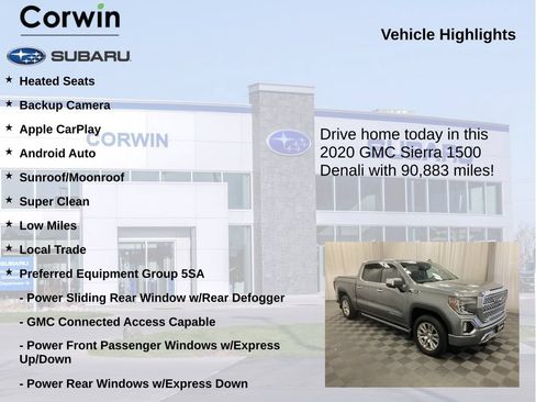 Used 2020 GMC Sierra 1500 Denali w/ Technology Package AWD/4WD image 6