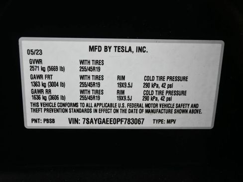Used 2023 Tesla Model Y Long Range AWD/4WD image 12