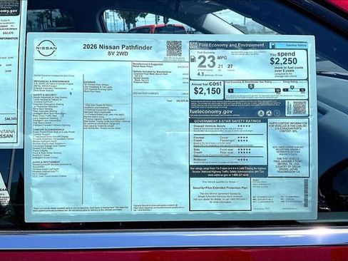 New 2026 Nissan Pathfinder SV image 12